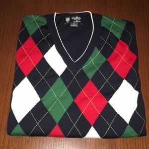 Brooks Brothers Country Club Saxxon Sweater Sz L